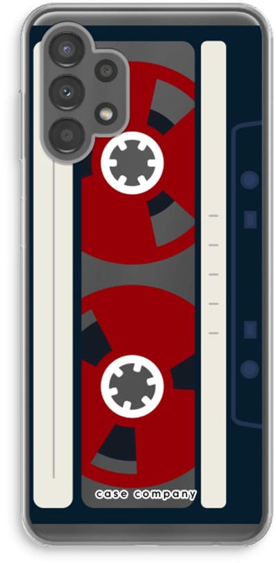 Case Company® - Hoesje geschikt voor Samsung Galaxy A13 4G hoesje - Here's your tape - Soft Cover Telefoonhoesje - Bescherming aan alle Kanten en Schermrand