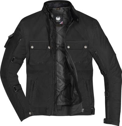 Merlin Nomad D3O Explorer Zwart Textiele Motorjas - Jas