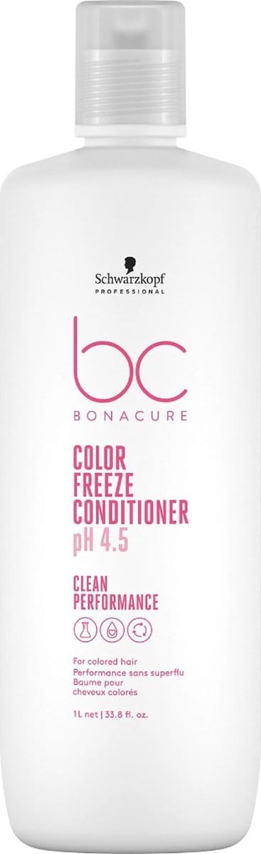 Verzorging en conditioner Schwarzkopf Color Freeze pH 4.5 Conditioner BC Bonacure 1000 ml