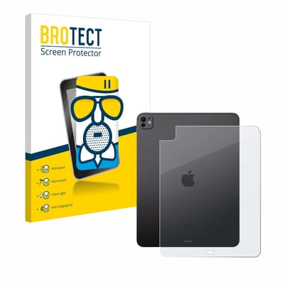 BROTECT - Screenprotector voor Apple iPad Pro 13" 2024 / 2025 (Achterkant) - Folie Beschermfolie Beschermglas matte