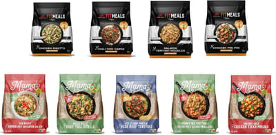 Fitmeals - XXL Nutrition - Mama's Maaltijden - 12 diepvries roerbakzakken - Kant en klaar maaltijden