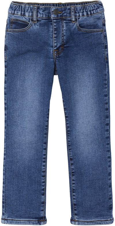 Vertbaudet Denim jeans met fleecevoering voor jongens