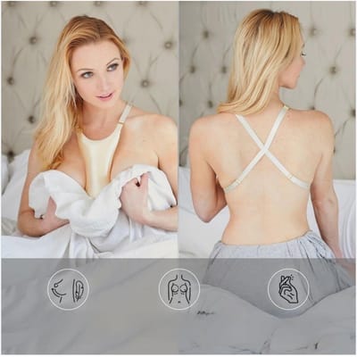 Borststeunkussen voor Postpartum/Dagelijks Gebruik - Anti-Rimpel Borstkussen met Verstelbare Bandjes