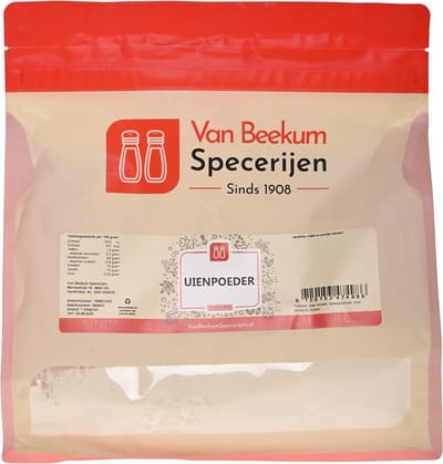 Van Beekum Specerijen - Uienpoeder - 800 Gram (hersluitbare stazak)