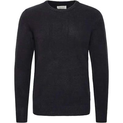 Regular fit gebreide pullover met ronde hals, model 'Heine'