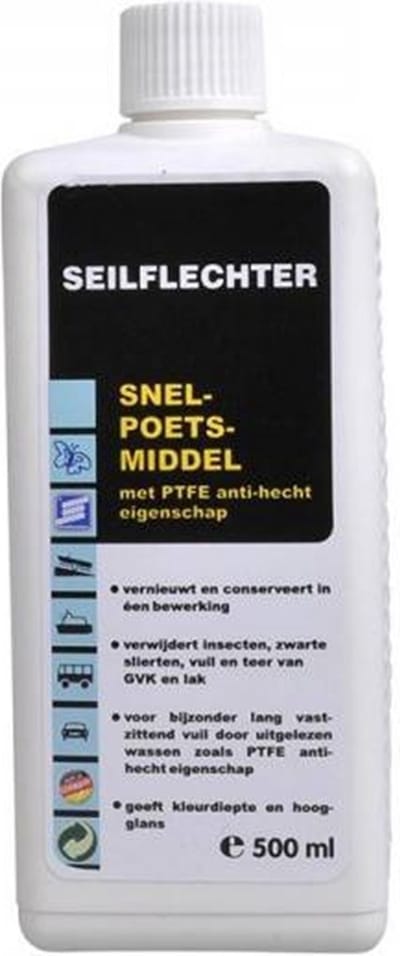 Seilflechter Universeel poetsmiddel - Hoogglans - 500 ml - Verwijdert vuil en teer - Siliconen