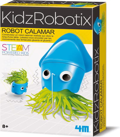 4M Wetenschap En Spel - Bouw Je Eigen Inktvis Robot - Bouwpakket - Kidzrobotix - 8 Jaar