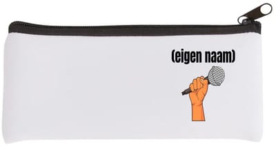Akyol - microfoon met hand met eigen naam Etui - Microfoon - muziek liefhebbers - iemand die houdt van muziek - verjaardag - cadeau - kado - 20 bij 9 cm