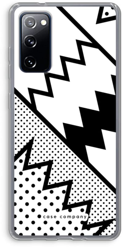 Case Company® - Hoesje geschikt voor Samsung Galaxy S20 FE / S20 FE 5G hoesje - Pop Art #5 - Soft Cover Telefoonhoesje - Bescherming aan alle Kanten en Schermrand