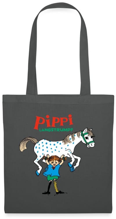 Pippi Langkous En Kleine Witte Avonturen Tas Van Stof Schoudertas