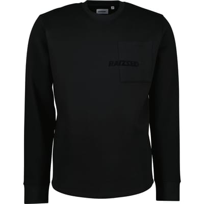RAIZZED Andrew Sweater Deep Black Maat: S | Sweaters Outlet | Heren | Zwart