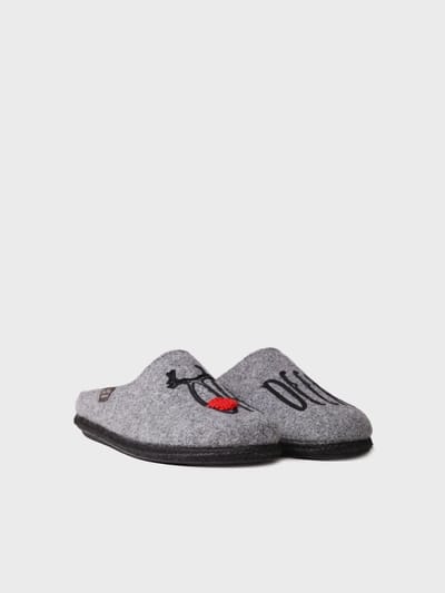 Viltslippers voor heren | TOBI-DR