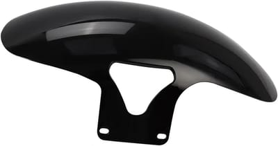 Voorspatbord Cover - Spatbord Motorfiets - Bescherming Motor - Glanzend Zwart - 160 R18 Wiel - Black