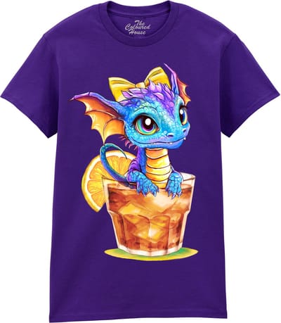 Draak Iced Tea Dragon The Coloured House T-shirt M
