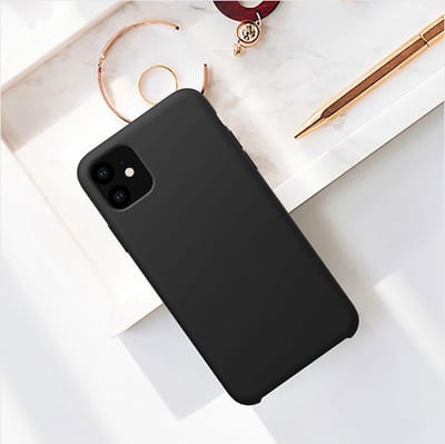 Telefoonhoesje - Back Cover - Geschikt Voor Apple IPhone 11 - Zwart