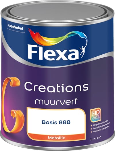 Flexa - Creations Muurverf Metallic - Touch Of Glamour - Mengverf - 1 L