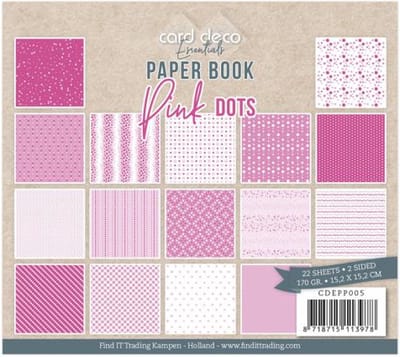 Card Deco Essentials - Paperbook - Pink