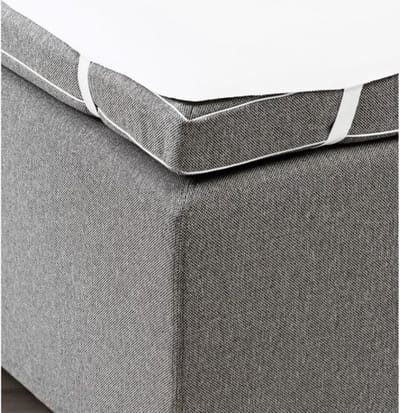 Waterdicht laken voor matras, pad en topper met riem, bedbeschermer, waterdichte matrasbeschermer 90x200 cm