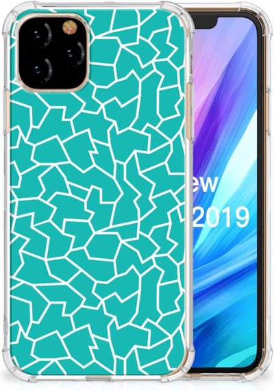 Apple iPhone 11 Pro Back Cover Cracks Blue