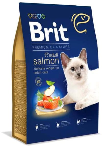 Brit Premium Kat Adult Zalm - 8 kg