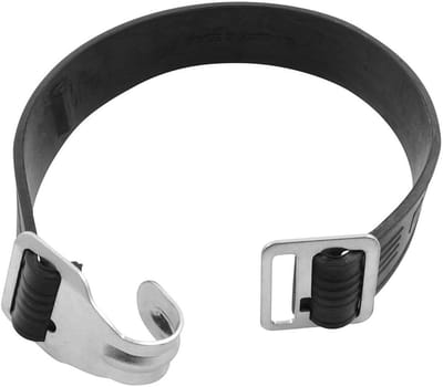 Bagageelastiek - Spanband met haak - Bagage Vastzetten - Extra sterk materiaal - 40 cm - Zwart