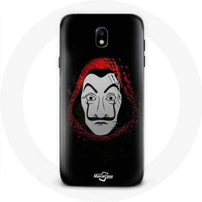 Hoesje - La casa de papel - Samsung Galaxy J3 2017 - Flexibel - Zwart - Bescherming