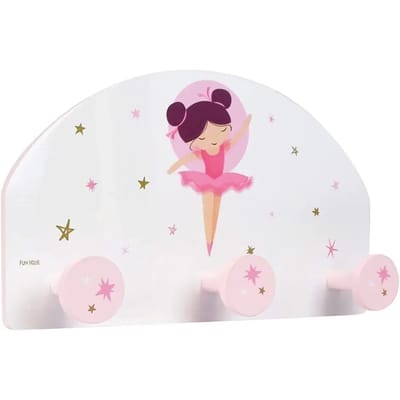 Wandkapstok Fun House Kinderen 37 x 21,5 x 68 cm
