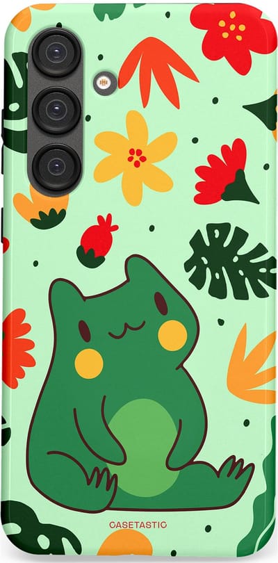Casetastic Hoesje Geschikt voor Samsung S25 Plus - Stijlvolle Beschermende Duo-layer Case - Kwaakje
