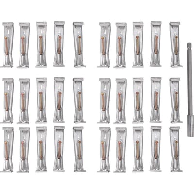 30 stuks Snelbevestiging Dakgootbeugels Professioneel Aluminium 5 inch Verborgen Regenpijp Beugel Haken voor