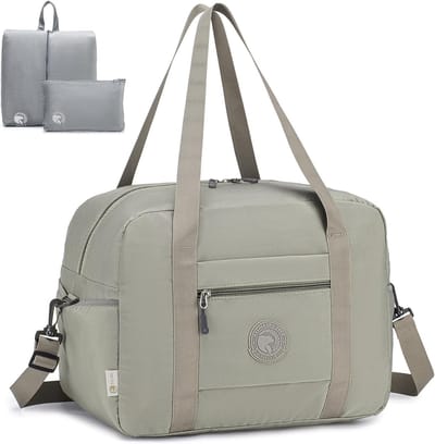 Reisbagage Handbagage 40x30x25 Weekendtas Sporttas 30L Vouwbare Koffer met Toilettas Waterdichte Handtas voor Mannen en Vrouwen