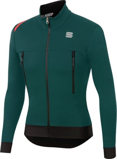 Sportful Fietsjack Heren Groen - FIANDRE WARM JACKET SEA MOSS - XL