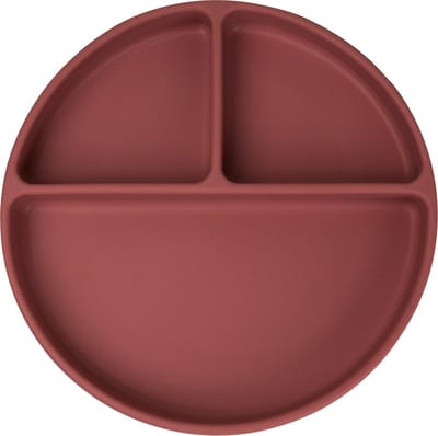 JU&MP Bord Zuignap - Baby - Kinderservies - Kinderbord - Onbreekbaar - Rood
