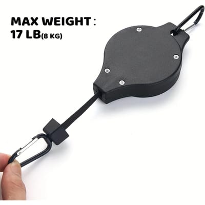 1 stuks intrekbare plantenhaak katrol hanger gemakkelijk bereikbare planten katrol intrekbare hangende mand pull down hanger katrol tuinmanden 1pcs