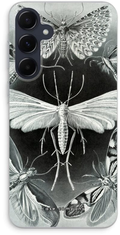 Case Company® - Hoesje geschikt voor Samsung Galaxy A55 hoesje - Haeckel Tineida - Soft Cover Telefoonhoesje - Bescherming aan alle Kanten en Schermrand