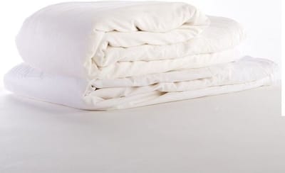 Zijden 4 Seizoenen dekbed set Belcanto (175+300 g/m2) - katoenen tijk - Silk Heaven - 140x220cm