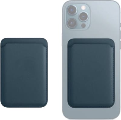 Waeyz - Magnetische Kaarthouder Geschikt Voor iPhone 12/13/14/15/16/17 Pasjeshouder Compatible voor Magsafe - Magnetische Card Holder Portemonnee - Blauw