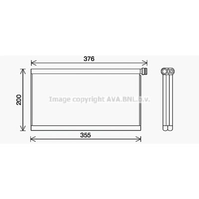 Verdamper, airconditioning HIGHWAY AUTOMOTIVE SCV061