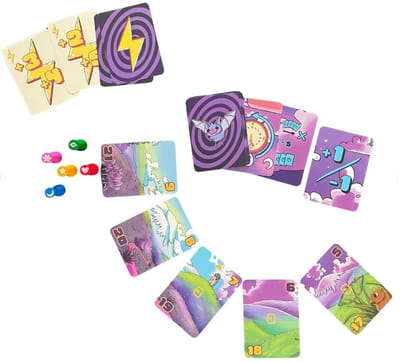Madilo.games-24/7Rally Basisspel incl Uitbreiding Roll&Control-2-6 spelers-Familie kaartspel vanaf 7 jaar-Handig klein formaat- alles in 1 doosje