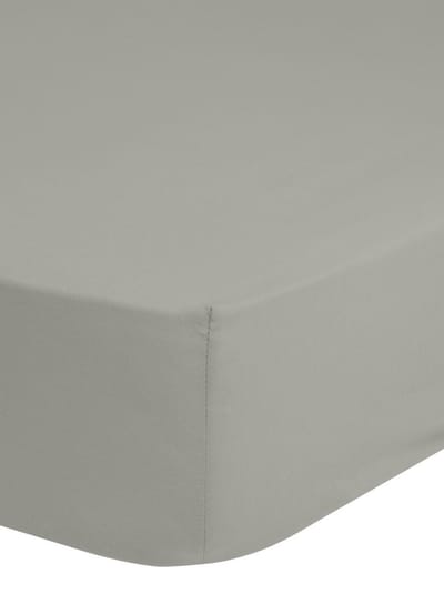 Jersey hoeslaken GRIJS 190/200 x 200/220 met hoge hoek voor boxspring of waterbed