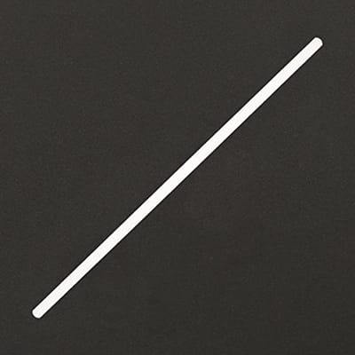 Witte snelhechtingen van metaal - Verkrijgbaar in 10, 100 of 1000 stuks en verschillende lengtes