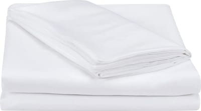 Princess Dekbedovertrek-Hotellinnen Dekbedovertrek - 100% Katoen-Eenpersoons-140x200/220cm +1 kussensloop 60x70c m-Wit