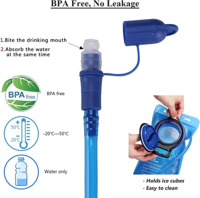 Drinkrugzak met 2 liter drinkzak, fietsrugzak