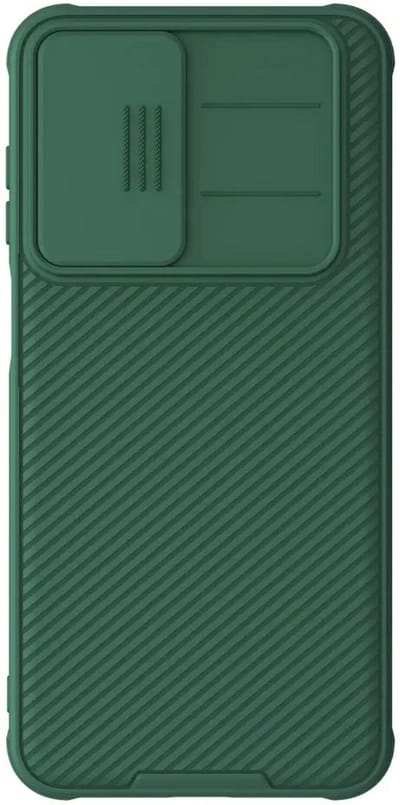 Nillkin CamShield Hoesje Geschikt voor Samsung Galaxy A26 - Back Cover met Camera Slider - Extra Camera Bescherming - Groen