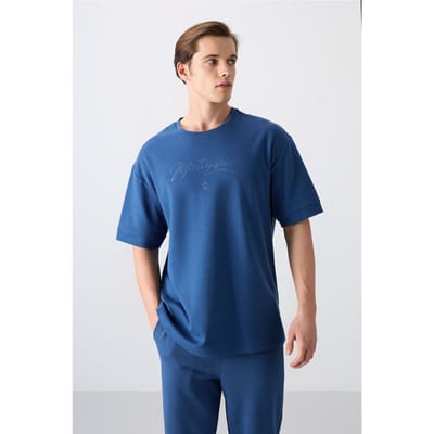 Oversized Geprinte Crew Neck T-shirt