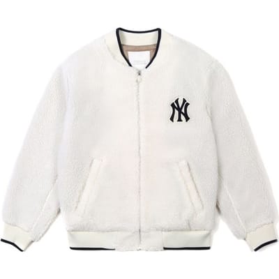 MLB New York Yankees Lamswol Jas Uniseks Jas Ivoor 31JPF1061-50I M