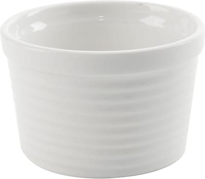 Ramekin Porselein Wit 10,5 cm, 250 ml - Oven Schaaltje - Ovenschaal - Snackkommen - Dipschalen - Kleine Kom voor Dipsauzen en Snacks