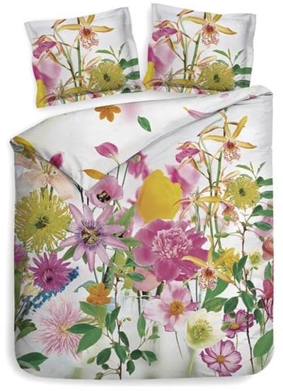 Heckett & Lane Thea Dekbedovertrek - Tweepersoons - 200x200/220 cm - Multi