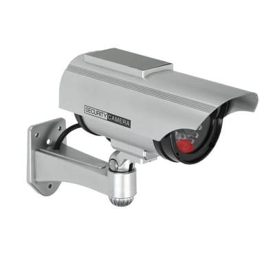 Orno Dummy Beveiligingscamera met Zonnepaneel & Knipperende LED – Outdoor & Indoor – Realistische Nepcamera – CD-2/G