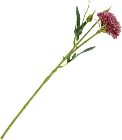 Kunstbloem zinnia 36cm paars