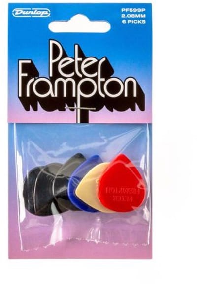 Jim Dunlop Peter Frampton - Plectrums - Vintage Jazz - Player's Pack 6 Stuks